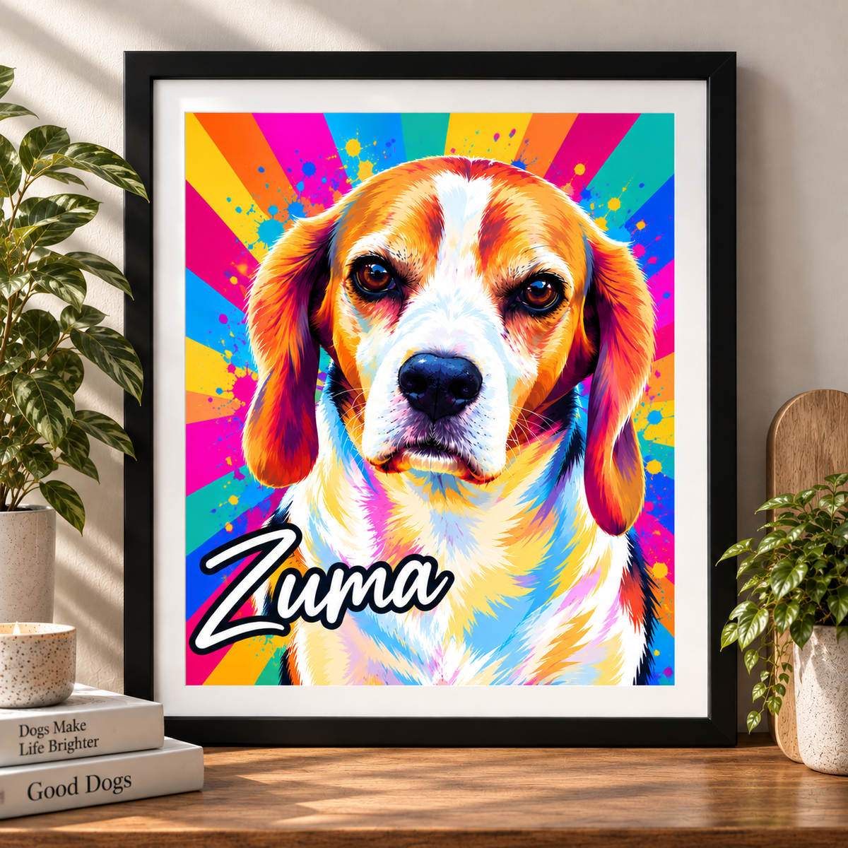 Pop Art Pet Portrait