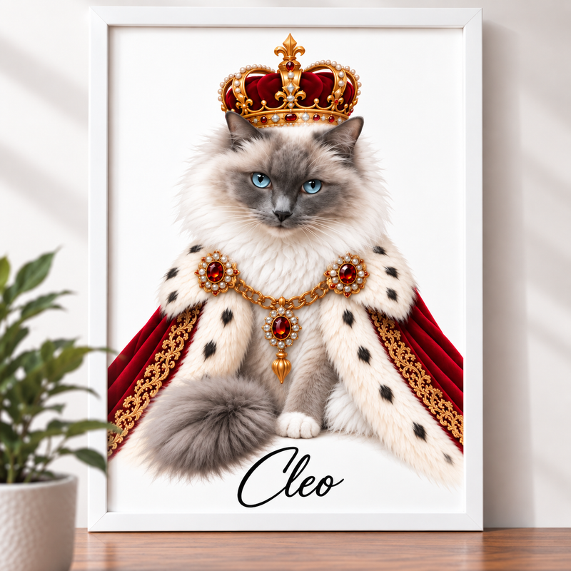 Regal Pet Portrait