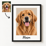 Box Realistic Pet Portrait
