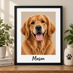 Box Realistic Pet Portrait